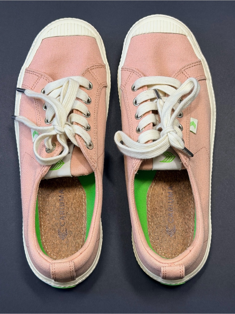 Cariuma OCA Low Rose Pink Canvas Sneakers Women’s 8